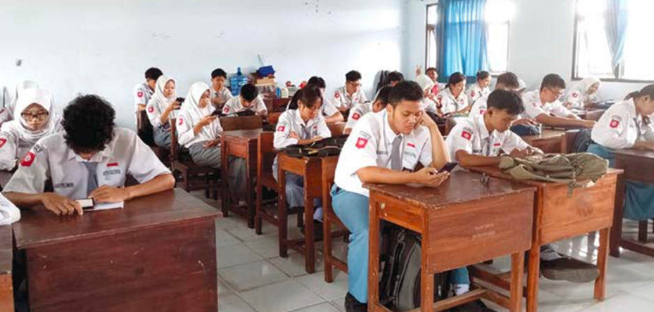 PANUTAN: SMAN 1 Turen menjadi salah satu sekolah dengan penyumbang peserta terbanyak Tryout SNBT 2025.