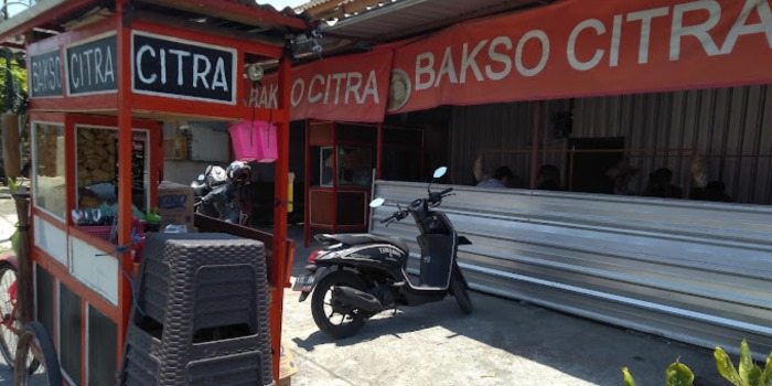 Tampak Depan Bakso Citra (Google Maps: FH)