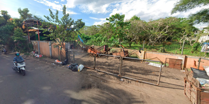 Tampak depan TPS Terusan Sulfat. (Tangkapan layar Google Street)