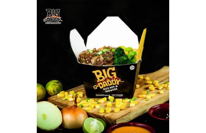 Big Daddy Ricebox Shortplate Beef (Instagram: bigdaddyricebox)