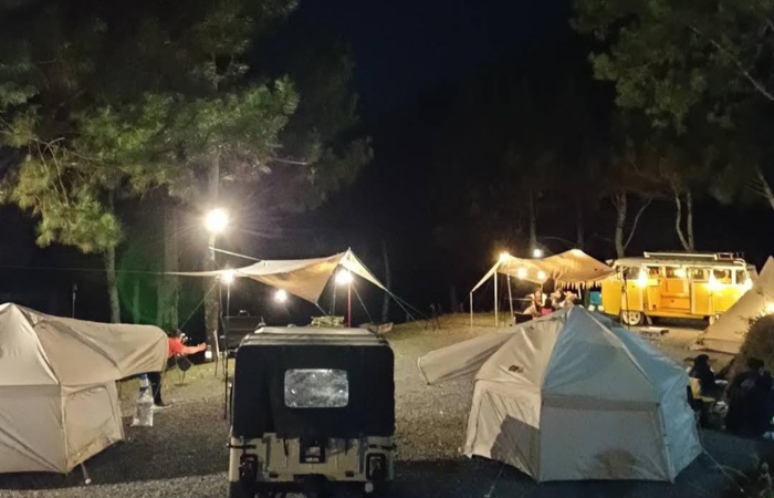 Suasana malam yang indah di campsite Batu Flower Garden (Batu Campsite/Google&nbsp;Maps)
