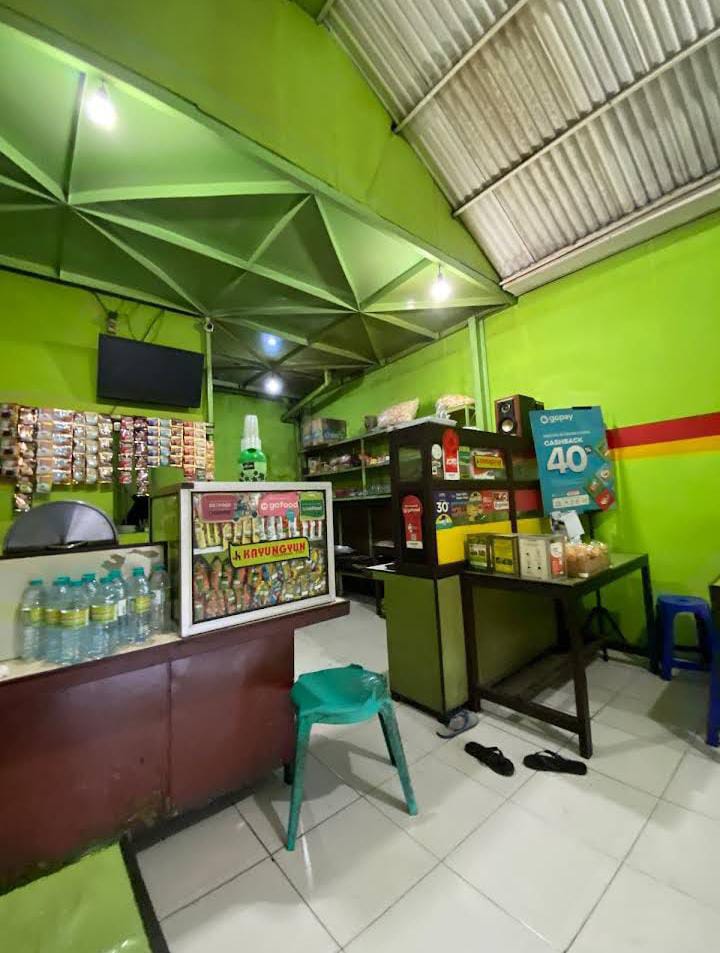 Bubur Ayam Kayungyun Sukun dari dalam. (Yas)