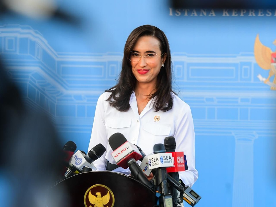 Menteri Pariwisata (Menpar) Widiyanti Putri Wardhan bertemu awak media (widi.wardhana).
