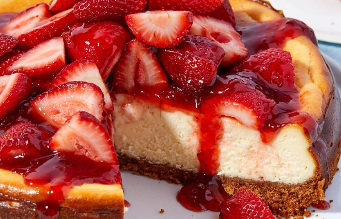 Kelezatan burnt cheesecake dalam satu gigitannya (delish.com)