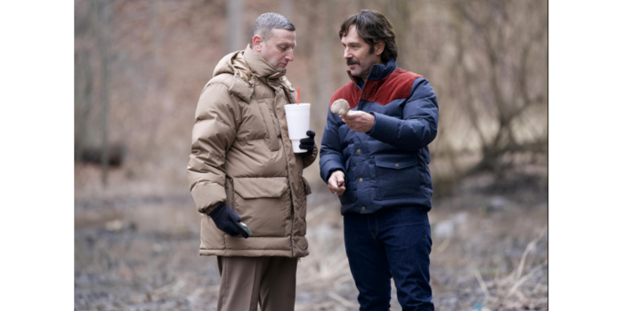 Tim Robinson & Paul Rudd pada Film Friendship (IMDb)
