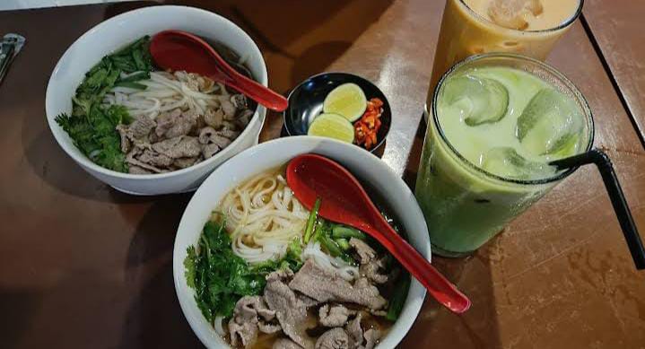 Lezatnya Mie Pho dari Restoran Ban Bun Pho. (Ade Arfiana Muktar)