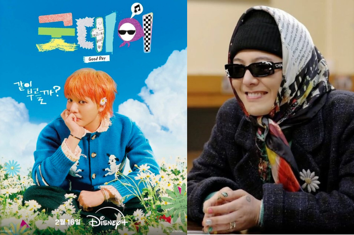 Poster resmi dan foto preview G-Dragon untuk Good Day (Instagram.com/ @xxbgdrgn)