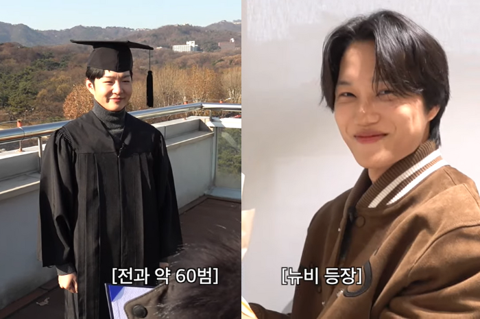 Kai EXO (Kanan) akan menggantikan Changsub BTOB (Kiri) sebagai MC acara Jeongwaja. (Youtube.com/ootb)