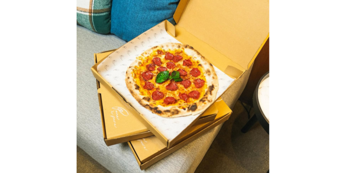 BIKIN NGILER: Salah satu menu pizza di Cafe Pane Pizzeria. (Instagram: cafepane.pizzeria)