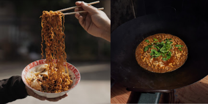 Warkop Amang luncurkan menu baru Indomie Chili Oil. (Google: Warkop Amang)