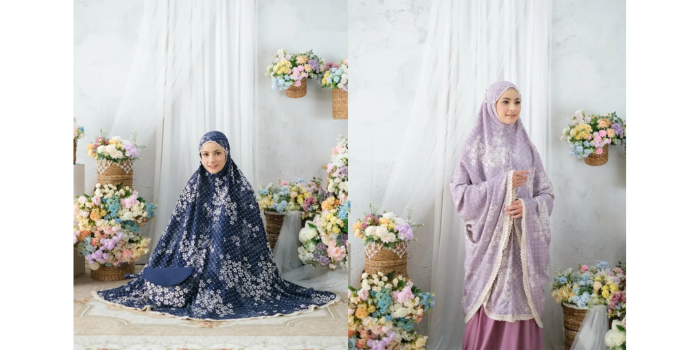 Mukena yang tersedia di Mukena Cantik Malang. (Instagram: mukenacantikmalang.id)