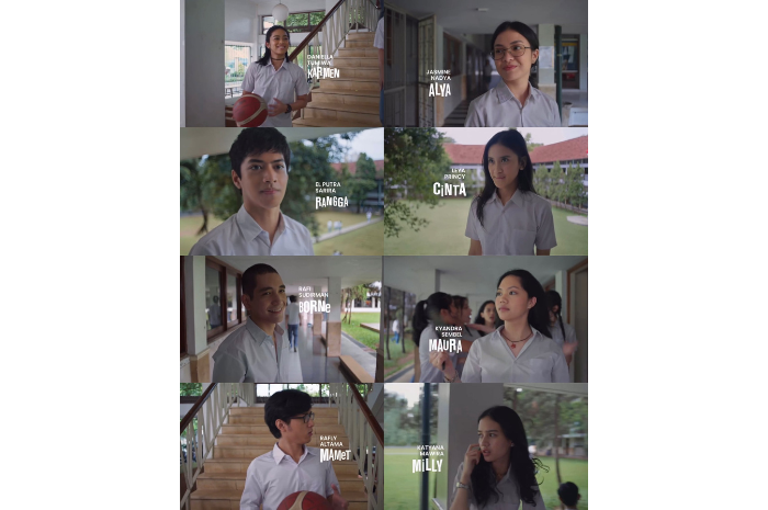 Full cast Rangga dan Cinta (2025). (Akun X/@FilmIndoSource)