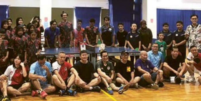 BUTUH SUPPORT: Atlet Tenis Meja Kota Malang menjalani uji tanding di Persatuan Tenis Meja Yayasan Harapan Cerah Insan Yang Sejati (PTM HCIYS), Surabaya, 2 Februari lalu.