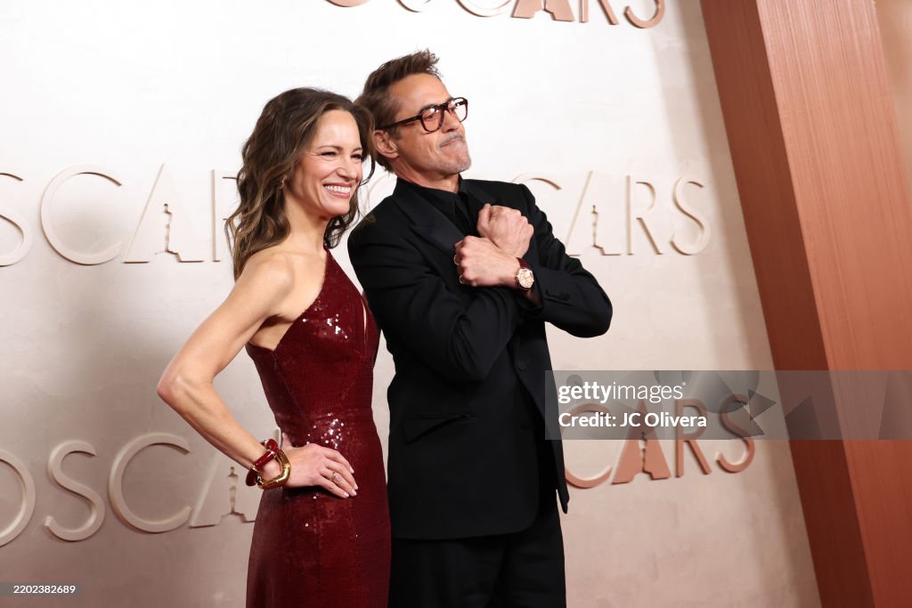 Robert Downey Jr. dan Susan Downey di Oscar 2025