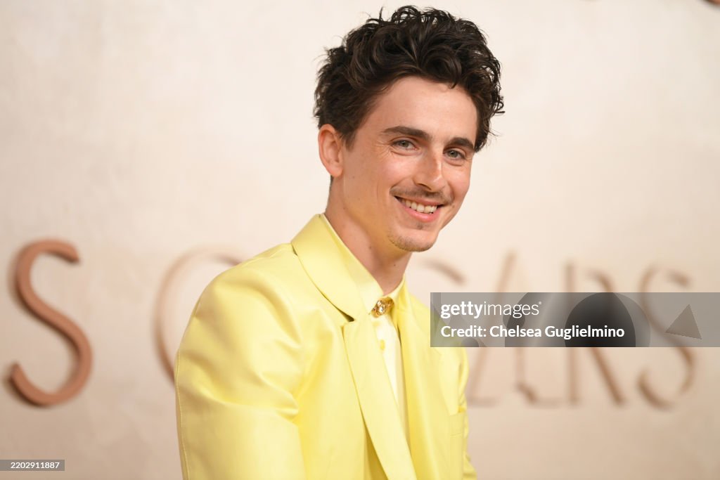 Timoth&eacute;e Chalamet di Oscar 2025