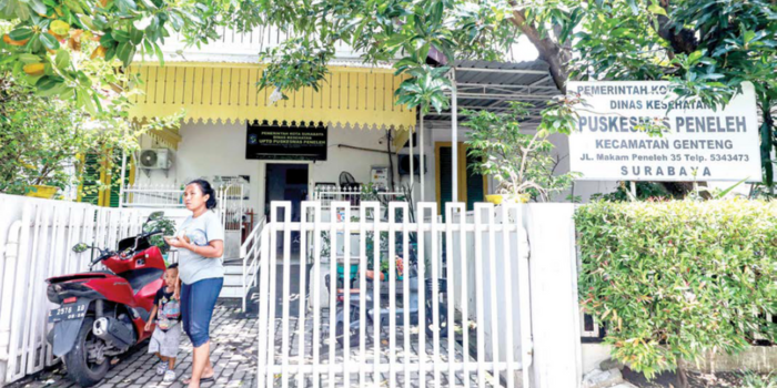 TUH TEMPAT BARU: Puskesmas Peneleh menjadi salah satu fasyankes yang mendesak untuk direlokasi.