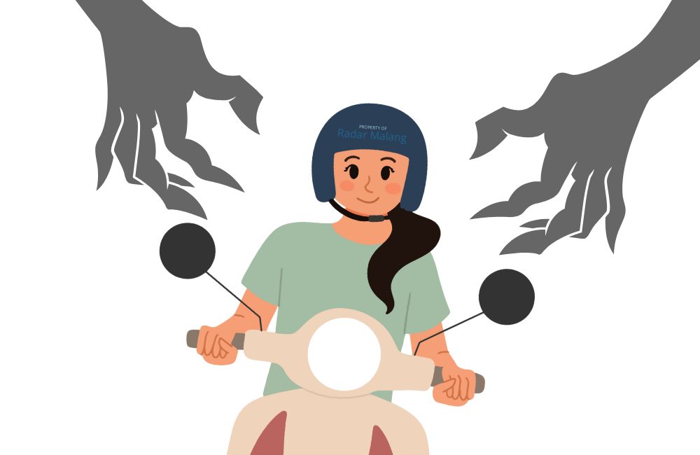 ILUSTRASI &ndash; Begal Payudara di Singosari Malang.