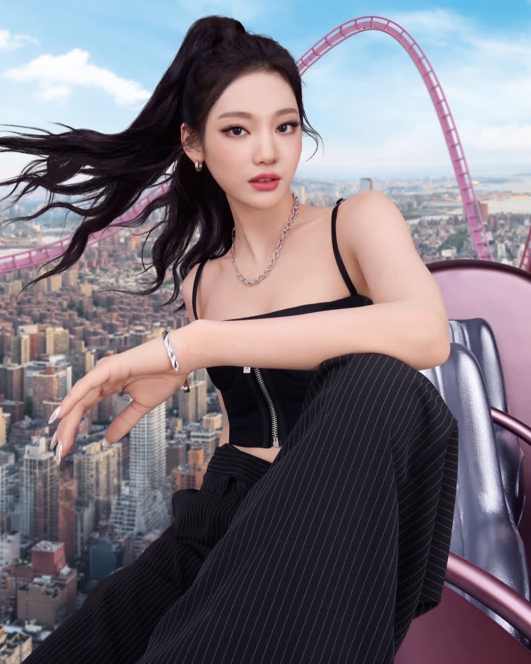 NINGNING X MAYBELLINE, menggemparkan fans AESPA (maybellinephshop).
