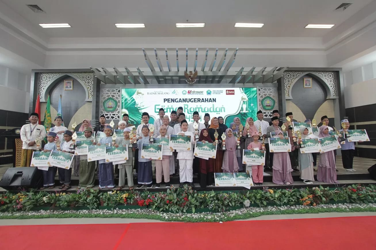 PANUTAN: Para jawara Gema Ramadan 1445 H di empat kategori lomba tahun lalu.