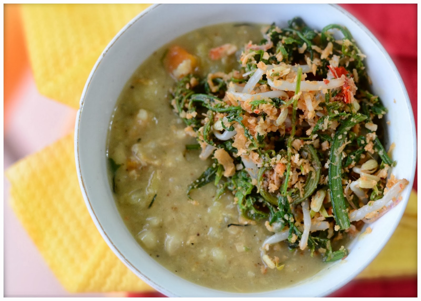 Bubur Pedas makanan khas Melayu. (Indonesian Medan Food)