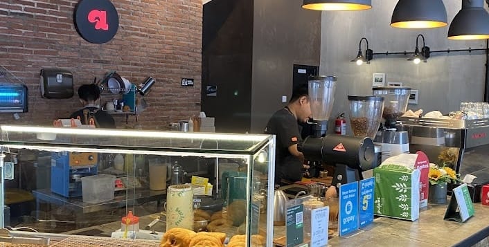 Foto tampak dalam Amstirdam Coffe