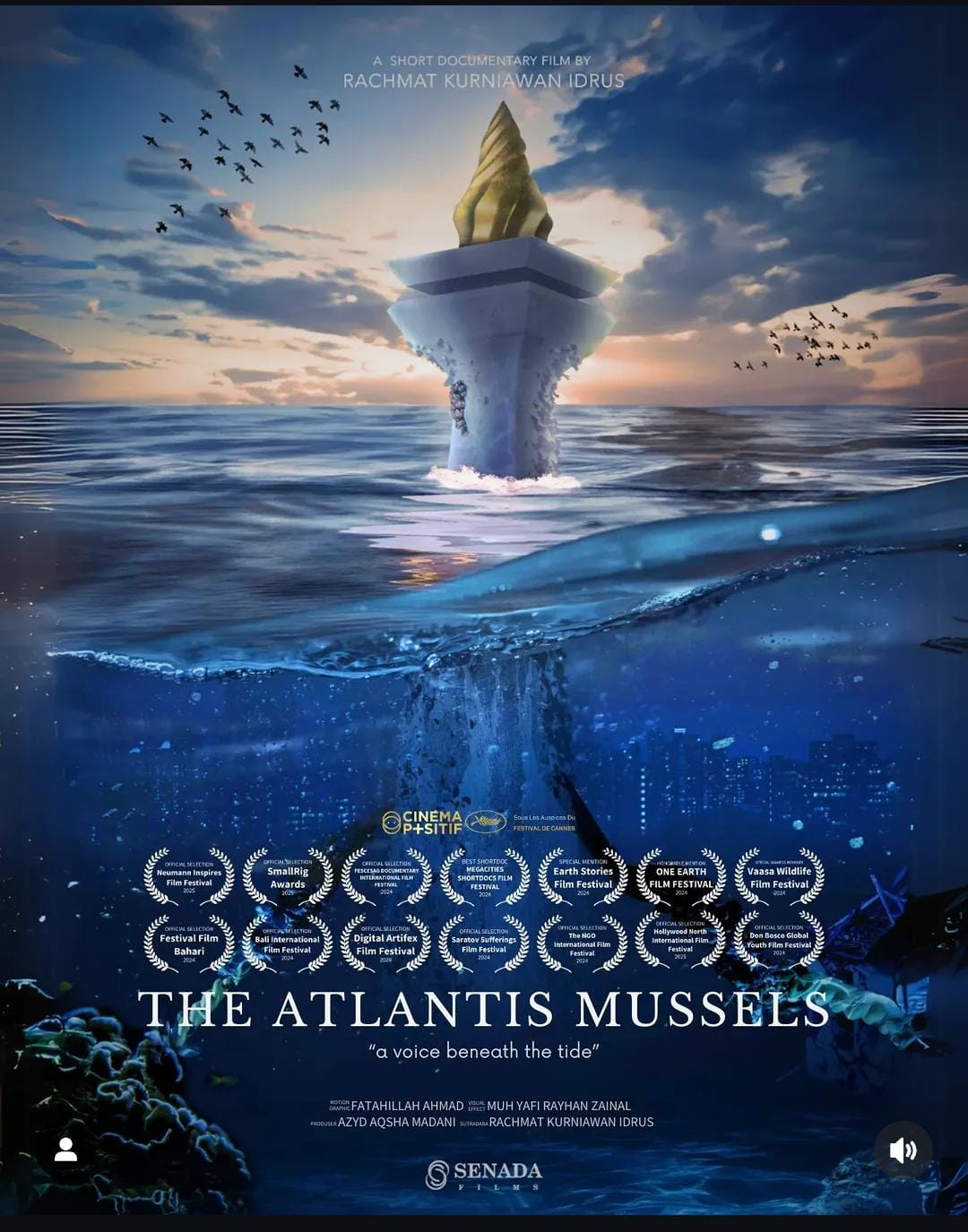 Poster Resmi film dokumenter The Atlantis Mussels