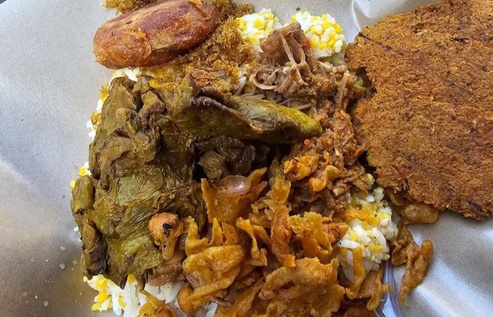 Nasi bhuk, makanan khas Madura legendari di Kota Malang (Google Maps: Dimas Satryo)
