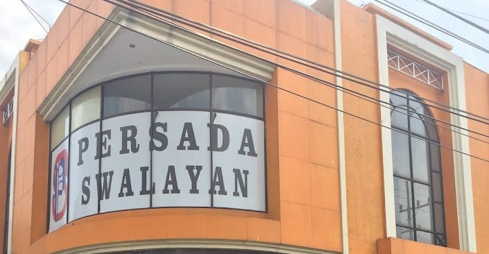 Foto tampak depan persada Swalayan