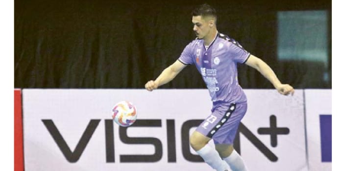 TETAP DIANDALKAN: Wellington Pereira memperkuat Unggul FC dalam laga PFL seri Malang di GOR Ken Arok, 11 Januari lalu.