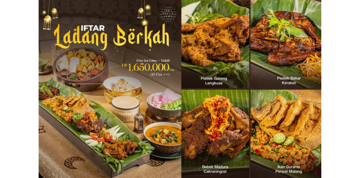 Salah satu paket iftar selama Ramadan di De Goela Jawa. (Instagram: degoelajawa)