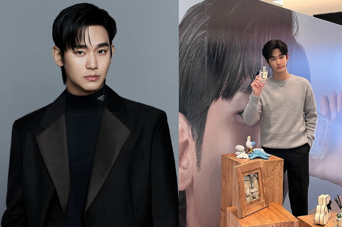 Kim Soohyun sebagai Brand Ambassador Prada (kiri) dan Jo Malone (Kanan). (Instagram/soohyun_k216)