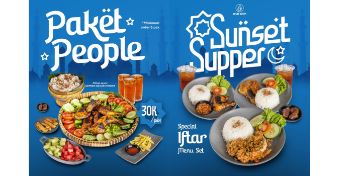 Dua paket selama bulan Ramadan di Koat Kopi Malang. (Instagram: koatkopi)