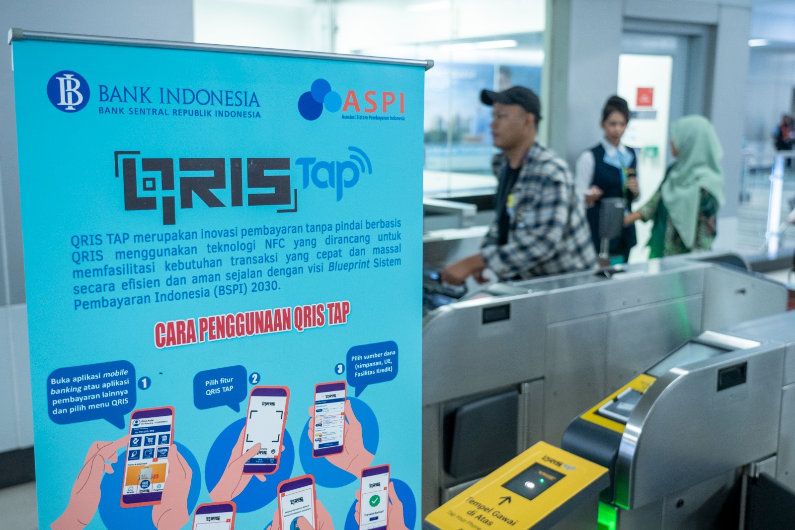 Inovasi terbaru dihadirkan BRI adalah QRIS TAP.