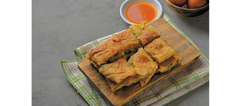 Ilustrasi martabak telur
