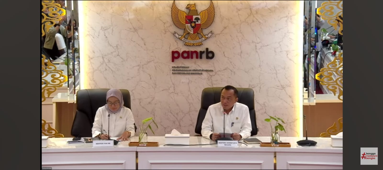 Konferensi pers pengangkatan CASN 2024