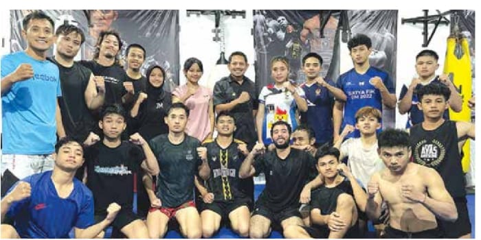 JAGA KUALITAS TIM: Atlet IBCAMMA Kota Malang terus mengasah kemampuannya selama bulan Ramadan.