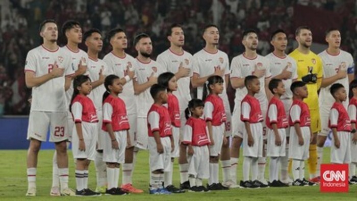 Tim Nasional Sepak Bola Indonesia. (CNN)