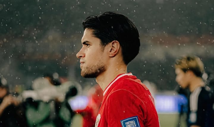 GAGAL: Kevin Diks tidak berhasil mengeksekusi penalti saat Timnas Indonesia versus Australia sore ini.