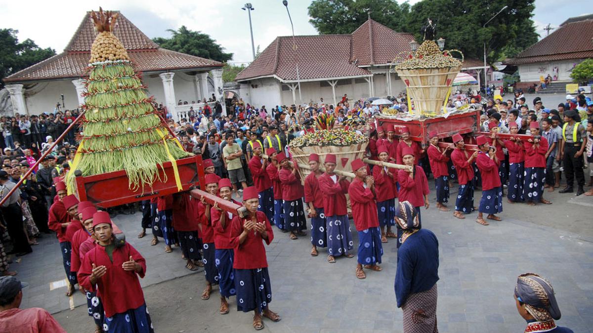 Tradisi Grebeg Syawal di DI Yogyakarta. (Liputan6.com)