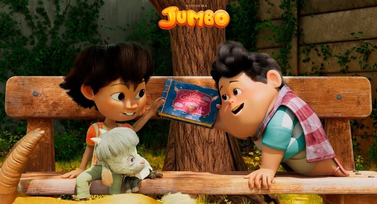 KARYA ANAK BANGSA: Film Jumbo bakal rilis 31 Maret ini dan bisa menjadi tontonan yang pas saat Lebaran.