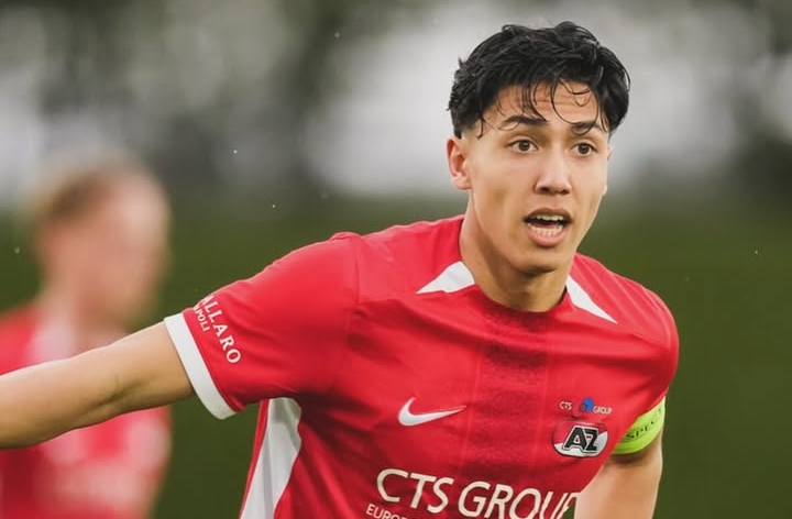 POTENSIAL: Julian Oerip saat membela AZ Alkmaar. Dia disebut-sebut akan segera dinaturalisasi oleh Timnas Indonesia.