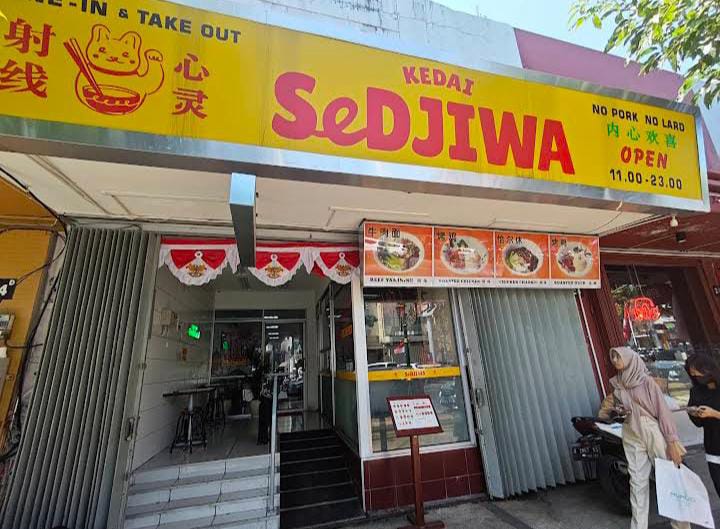 Kedai Sedjiwa tampak depan. (Bintang Prabowo)