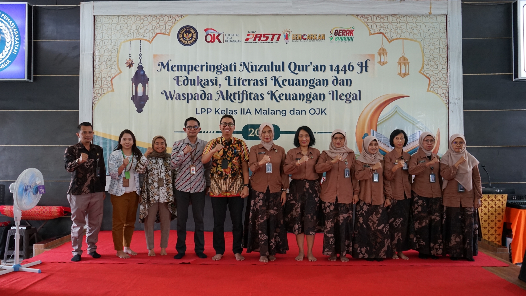 MAKIN BERDAYA: Edukasi dan literasi serta peringatan Nuzulul Qur