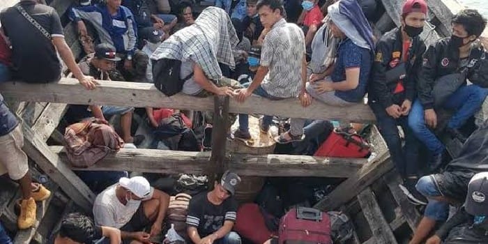 Foto Ilustrasi tenaga kerja ilegal (kompas)