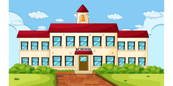 Ilustrasi sekolah. (Freepik)