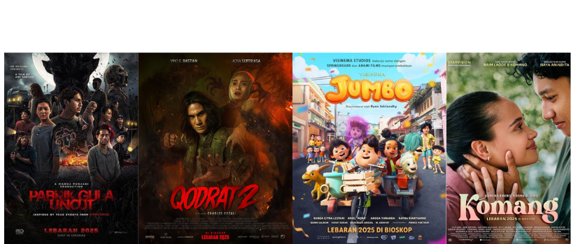 Empat Film Lebaran 2025 Tembus Satu Juta Penonton