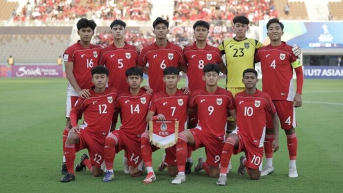 Timnas Indonesia U-17. (detik sport)