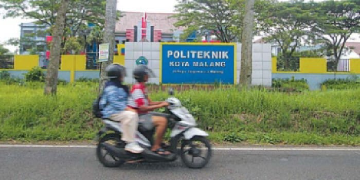 LAYAK: Kampus Politeknik Kota Malang di Jalan Raya Tlogowaru 3, Kecamatan Kedungkandang akan menjadi tempat pelaksanaan program sekolah rakyat.