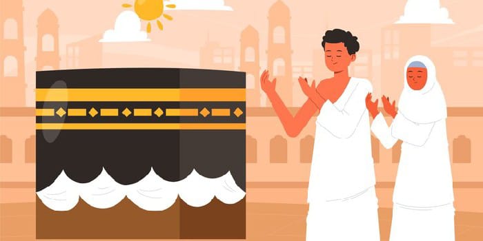 Ilustrasi Manasik Haji (sumber foto: freepik)