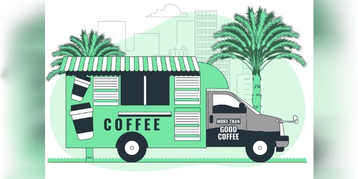 Ilustrasi Kopi Keliling (sumber foto: freepik)